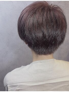 ヘアサロンエム 大宮東口(HAIR SALON M) 外ハネボブ/アッシュブラウン/ネオウルフ/デザインカラー