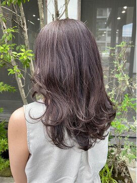 ラパンセ ブラン(LA PENSEE BRUN) LA PENSEE BRUN /グレージュ/大人ロング/毛流れカット