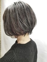 クオリス 赤塚店(QUALIS) 20代30代40代大人かわいい/ボブ/くすみカラー/ブリーチ/透明感