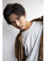 小久保style☆透明感ブリーチなしアッシュニュアンスマッシュ