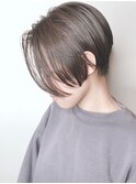 【モリオ原宿】前下がりショート耳かけ前下がりハンサムショート
