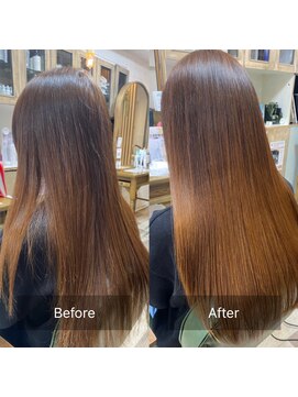 クート(ku-to+) 『髪質改善ストレート』リタッチ矯正『南浦和』