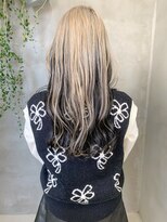 テトヘアー(teto hair) ヴェールカラー、デザインカラー、ウルフカット、ブロンド