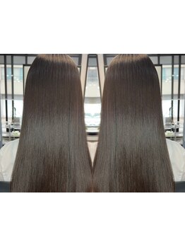 話題の酸性ストレート取扱い◎プロが厳選した髪質改善MENUで地毛に限りなく近い柔らかな仕上がりへ☆
