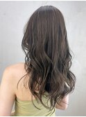 ロングヘア_ショコラアッシュヘルシースタイル_ba411041