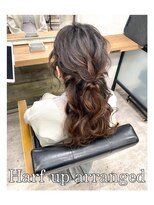 ビューティーサロン ガーデン(beauty salon garden)&nbsp;結婚式にも！ハーフアップアレンジ  ☆ 担当 蒼 ☆