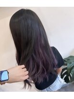 ヘアーテラス エム(hair terrace M) パープルインナーカラー