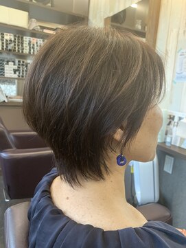ヘアーサロンクラッシー(Hair Salon CLASSY) パーマで楽ちんショートボブ