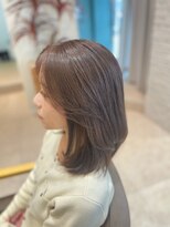 ブラン(blanc)&nbsp;ロイヤルベージュ/ブリーチ無しカラー/イルミナカラー/髪質改善