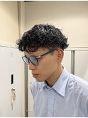 【平山 明樹】波巻きスパイラル+大人メンズパーマ
