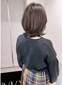 ラベンダー×くびれボブ