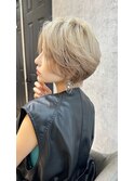 大人ショートボブ 20代30代40代ヘア 小顔 大阪クビレ梅田