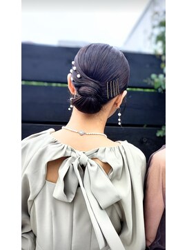 モアナ 逗子(MOANA) 大人かわいい☆シンプルシニヨン