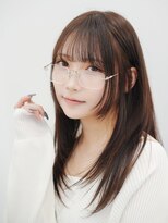 キャプチャー 海老名(capture) 韓国ヘア☆ジェントルモンスターが似合うスリークカット♪
