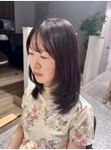 ツヤツヤバイオレットカラー