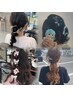 【簡単ヘアアレンジ】結婚式やお出かけ前に！￥3910