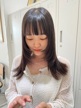 ジーナ 福岡天神(Zina) ザクザクレイヤーカット【zina福岡天神】