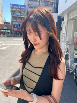 アルコイリスバイドールヘアー(ARCOIRIS by Dollhair) ブリーチなしWカラーオレンジカラーオレンジブラウン