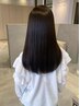 【平日限定】デザインカット＋美髪矯正　￥18,700～25,300→￥15,500