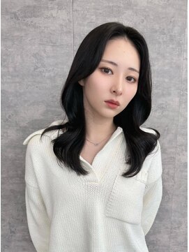 アルバ ヘアリゾート(ALBA) 【ALBA丹野】グレーブラックくびれくびれ巻き