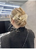 ギブソンタック／お呼ばれヘア/ヘアアレンジ