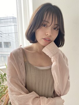 サンク(SANC) シースルーボブ