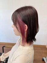 スタイル 袋町(STYLE)&nbsp;インナーカラー×ピンクベージュ