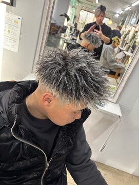 ブルーオーシャン 大牟田店(BlueOcean) ホワイトメッシュパーマ