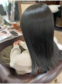髪質改善縮毛矯正トリートメントストレートツヤ髪艶髪艶カラー