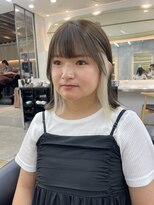 ロンドシエル 横浜(Lond ciel)&nbsp;ミディアム/インナーカラー/ホワイト