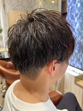 ビスイル 秋葉原店(Vis ill) 清潔感メンズヘア刈り上げマッシュショート大人爽やか