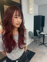 ナンバー 竪町(number+)&nbsp;透明感艶感抜群♪20代30代ダブルカラーブリーチラベンダーピンク