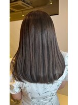 ジーナ 船橋(Zina) 髪質改善*ロングレイヤーグレーベージュ*美髪【Zina船橋】