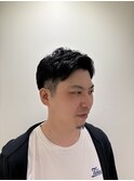 ツーブロックショート