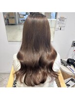 ビューバイネオリーブ 用賀店(Beau'r by neolive)&nbsp;黒髪クラゲヘアーオリーブグレー小顔ココアベージュ[用賀]