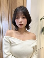 シー バイ ロンド 新宿(Sea by Lond)&nbsp;【大重】韓国くびれボブ/新宿/髪質改善/ショート/縮毛矯正