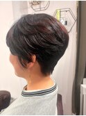 大人かわいいショートヘアスタイル