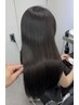 カット＋美髪縮毛矯正（ストレート）