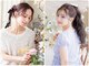 ヘアメイクサロン シャルメ(Hair Make Salon CHARMER)の写真/新宿西口3分[巻きおろし￥2000/へアセット＋メイク￥8700]友達とも![ヘアセット￥2000/カチモリヘア￥3500]