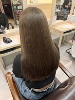 サイ(sAi)&nbsp;滋賀　艶々ブラウン　髪質改善　トリートメント