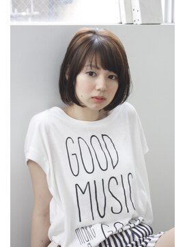 アトリエサニーデイ(atelier SUNNY DAY) ボブ/前髪/マロンブラウン/ひし形シルエット/ふんわりボブ