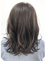 クアトログランシュ 水戸店(QUATRO×GranCieux) 伸ばしかけ ボブナチュラル ウェーブ★QUATRO★