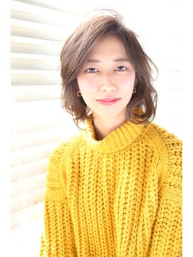 マハロ ピハ(MAHALO piha) 【MAHALO】ワンカールが可愛いふんわりボブ