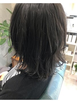ヘアーデザイン リーム(Hair Design Rm.) ゆるボブ＋ダークアッシュ
