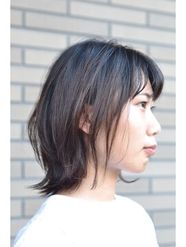 エンドレスウィズユー(ENDLESS WITH YOU) シースルーで作るウルフボブ