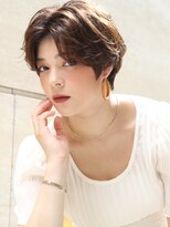 ピークアブー 銀座並木通り(PEEK-A-BOO)&nbsp;【骨格補正】大人可愛いハンサムショートヘア