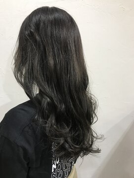 アリウス(ALIUS by posh) 【ALIUS 池袋 小川真一】エメラルドグレージュ ロング