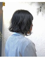 ブーケ(bouquet)&nbsp;お手入れ簡単黒髪ボブパーマ