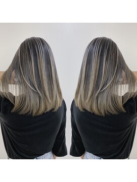 ジゼル(gisele) （小山）ブリーチ毛でもダメージなくバレイヤージュ
