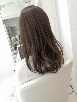 ファイブボックスヘアー 広島(five vox hair) ミルクティーベージュ